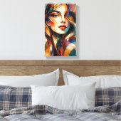 Tableau Déco  Portrait Beauté Art Abstrait Leinwanddruck (Insitu (Schlafzimmer))