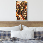 Tableau Déco ( The era of tradition) Art Moderne Leinwanddruck (Insitu (Schlafzimmer))