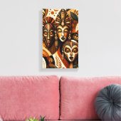 Tableau Déco ( The era of tradition) Art Moderne Leinwanddruck (Insitu (Wohnzimmer))