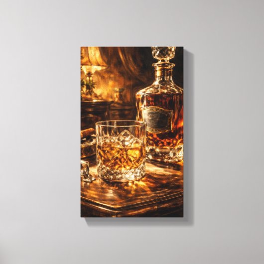 Tableau Déco (Whisky Art )  Leinwanddruck (Vorderseite)