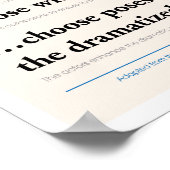 Tableau Excellence Poster (Ecke)