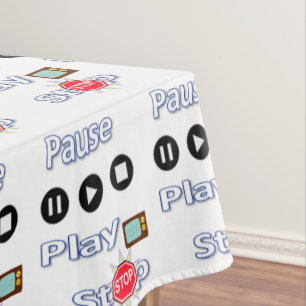 Tablecloplay Pause Stopp Tischdecke