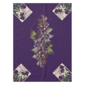 Tablecloth 52x70 Ostersegmente Trauben und Tulip Tischdecke (Vorderseite)