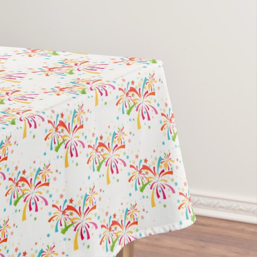 Tablecloth "60x84" 4. Juli Fireworks Tischdecke (Beispiel)