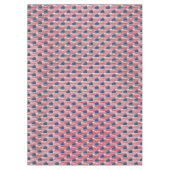 Tablecloth "60x84" 4. Juli Patriotic USA Flag Tischdecke (Vorderseite)