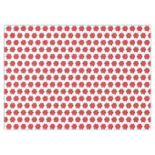 Tablecloth "60x84" Red Poinsettias Tischdecke (Vorderseite (Horizontal))