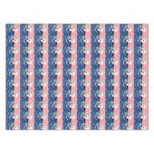 Tablecloth Ace Card Rotes Herz Tischdecke (Vorderseite (Horizontal))