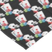 Tablecloth Ace Card Rotes Herz Tischdecke (Schrägansicht)