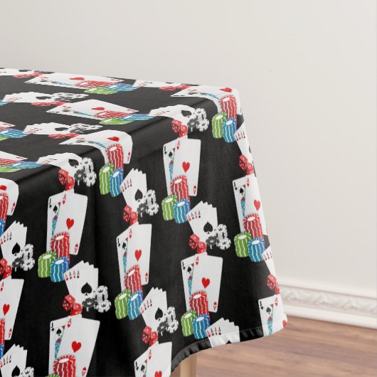 Tablecloth Ace Card Rotes Herz Tischdecke (Beispiel)