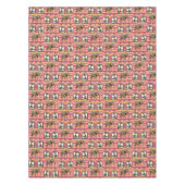 Tablecloth African Elephant Women Stripe Tischdecke (Vorderseite)