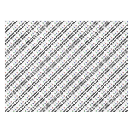 TABLECLOTH - ALTER WEIN GETRÄNKEN, DATUM JUNGE MÄN TISCHDECKE (Vorderseite (Horizontal))