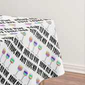 TABLECLOTH - ALTER WEIN GETRÄNKEN, DATUM JUNGE MÄN TISCHDECKE (Beispiel)
