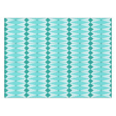 Tablecloth aus geometrischen Diamanten und Sternex Tischdecke (Vorderseite (Horizontal))