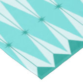 Tablecloth aus geometrischen Diamanten und Sternex Tischdecke (Schrägansicht)