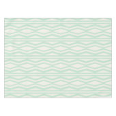 Tablecloth aus Minze Cream Geometric Pattern Tischdecke (Vorderseite (Horizontal))