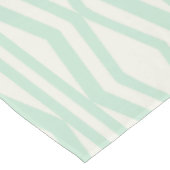 Tablecloth aus Minze Cream Geometric Pattern Tischdecke (Schrägansicht)