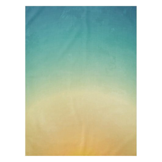 Tablecloth Beach Sunset Palm Tree String Lights Tischdecke (Vorderseite)