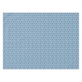 Tablecloth Blue Floral Tischdecke (Vorderseite (Horizontal))