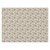 Tablecloth Brown Hearts Sheep Bumblebee Tischdecke (Vorderseite (Horizontal))