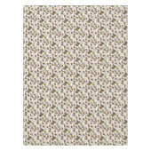 Tablecloth Brown Hearts Sheep Bumblebee Tischdecke (Vorderseite)