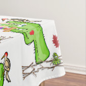 Tablecloth Cactus Bird Tischdecke (Beispiel)