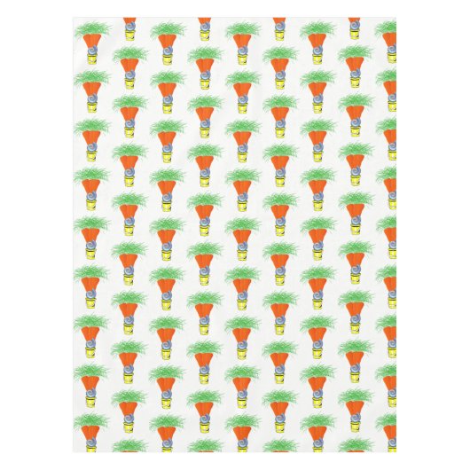 Tablecloth Carrot Beach Muschel Tischdecke (Vorderseite)
