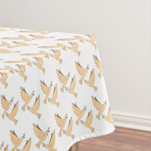 Tablecloth Doves Tischdecke (Beispiel)