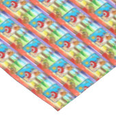 Tablecloth Erntedank Beach Türkei Tischdecke (Schrägansicht)