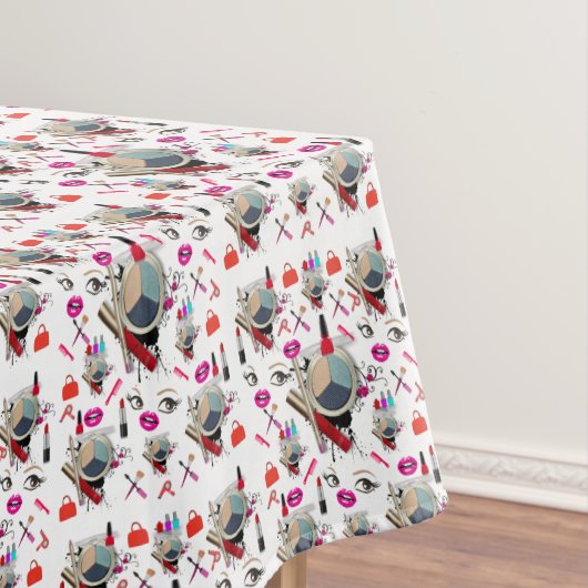 Tablecloth Eye Makeup Beauty Salon Tischdecke (Beispiel)