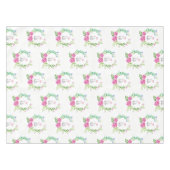 Tablecloth Floral Elephant Tischdecke (Vorderseite (Horizontal))
