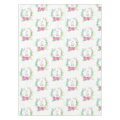 Tablecloth Floral Elephant Tischdecke (Vorderseite)