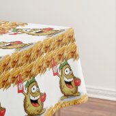 Tablecloth French Fries Potato Ketchup Tischdecke (Beispiel)