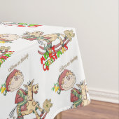 Tablecloth, Frohe Weihnachtskinder sind Segnungen Tischdecke (Beispiel)