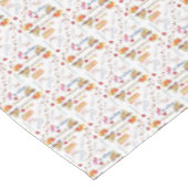 Tablecloth Happy Thanksgiving Segne unsere Zuhause Tischdecke (Schrägansicht)