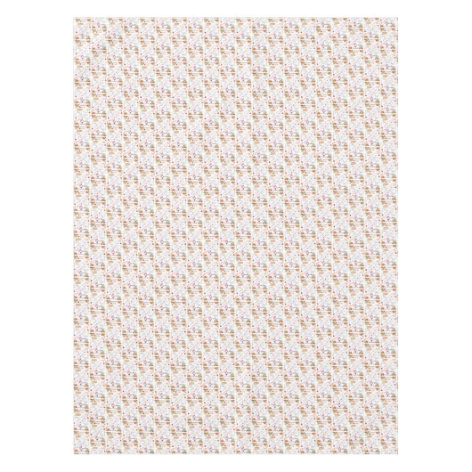 Tablecloth Happy Thanksgiving Segne unsere Zuhause Tischdecke (Vorderseite)