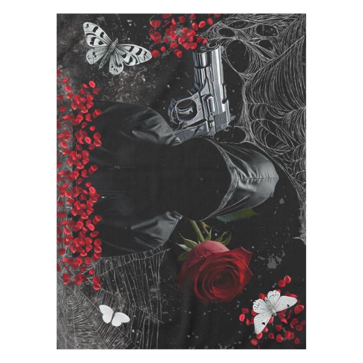 Tablecloth Haunting Adeline Zade Meadows Zaddy Tischdecke (Vorderseite)