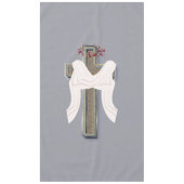 Tablecloth Haushaltswäsche Grau Hintergrund Tischdecke (Vorderseite)