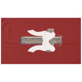 Tablecloth Household Leinen Red Background Tischdecke (Vorderseite (Horizontal))