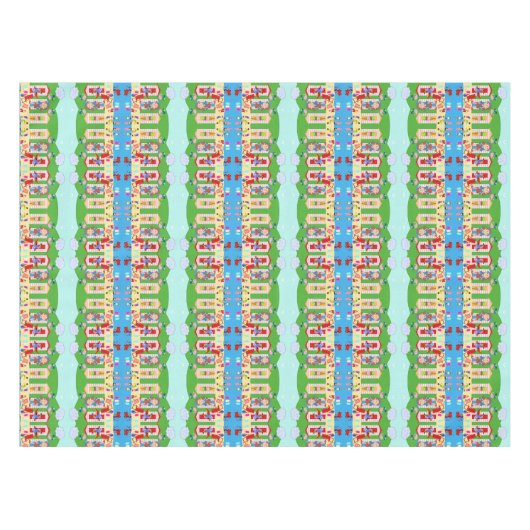 Tablecloth Ice Cream Beach Fun Tischdecke (Vorderseite (Horizontal))