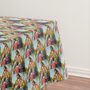 Tablecloth Jesus Tischdecke