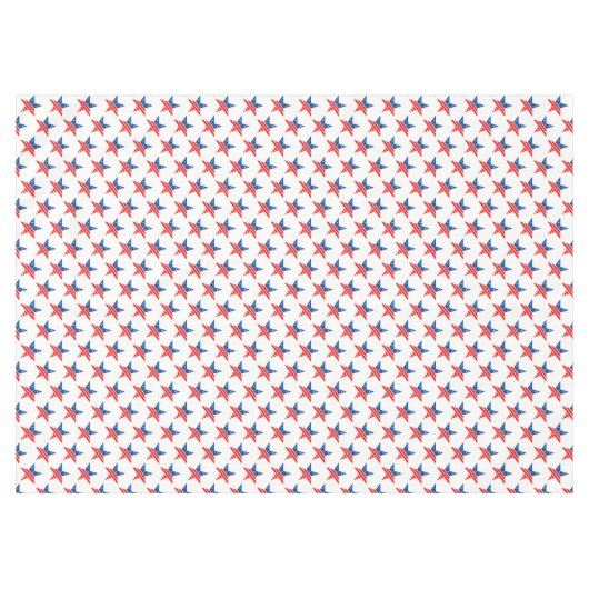 Tablecloth-July 4th Stars Tischdecke (Vorderseite (Horizontal))