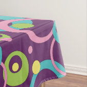 Tablecloth Lila Circles Tischdecke (Beispiel)