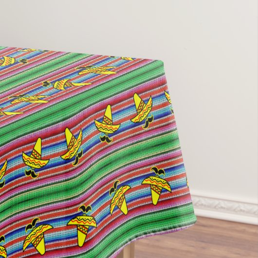 Tablecloth Mexican Sombrero Stripe Tischdecke (Beispiel)