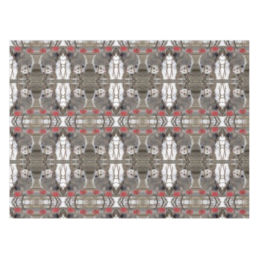 Tablecloth Opossum Art Tischdecke (Vorderseite (Horizontal))