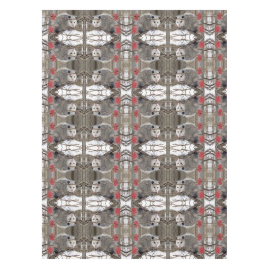 Tablecloth Opossum Art Tischdecke (Vorderseite)