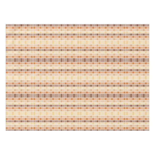 Tablecloth Orange Brown Tischdecke (Vorderseite (Horizontal))