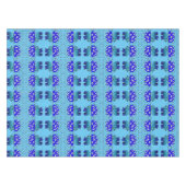 Tablecloth Polar Bear Schneeflocken Tischdecke (Vorderseite (Horizontal))