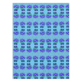 Tablecloth Polar Bear Schneeflocken Tischdecke (Vorderseite)