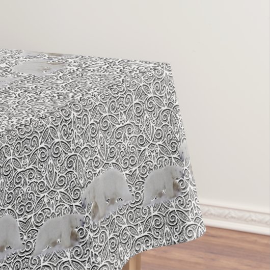 Tablecloth Polar Bear Tischdecke (Beispiel)