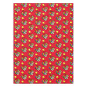 Tablecloth Red Bookworm Books Apple Tischdecke (Vorderseite)